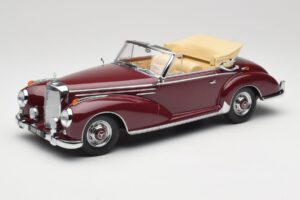 Mercedes 300 SC W188 Cabriolet Vermelho Escuro KK-Scale 1:18 KKDC180942 Metal