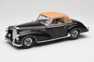 Mercedes 300 SC W188 Cabriolet Softtop Preto KK-Scale 1:18 KKDC180943 Metal