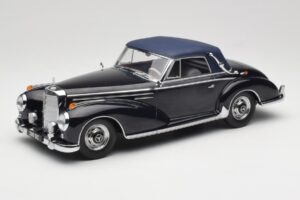 Mercedes 300 SC W188 Cabriolet Softtop Azul Escuro KK-Scale 1:18 KKDC180944 Metal