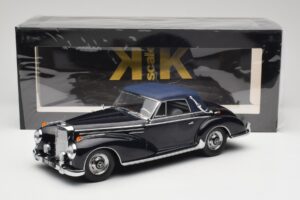 Mercedes 300 SC W188 Cabriolet Softtop Azul Escuro KK-Scale 1:18 KKDC180944 Metal - imagem 6 de 6