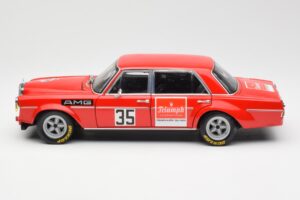 Mercedes 300 SEL 6.8 #35 H. Kelleners Hockenheim 1973 Minichamps 1:18 100713435 Metal - imagem 4 de 8