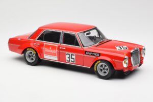 Mercedes 300 SEL 6.8 #35 H. Kelleners Hockenheim 1973 Minichamps 1:18 100713435 Metal - imagem 6 de 8