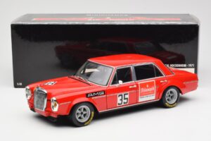 Mercedes 300 SEL 6.8 #35 H. Kelleners Hockenheim 1973 Minichamps 1:18 100713435 Metal - imagem 8 de 8