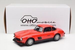 Mercedes 300 SL AMG Vermelho Otto 1:18 OT311 Resina - imagem 6 de 6