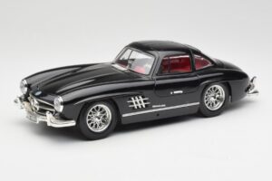 Mercedes 300 SL W198 Preto Bburago 1:18 35791 Metal