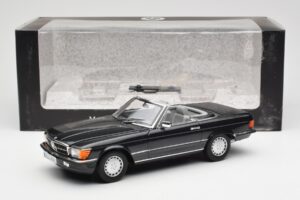 Mercedes 300 SL R107 Preto Pearl Edição Dealer Norev 1:18 B66040678 Metal - imagem 10 de 10