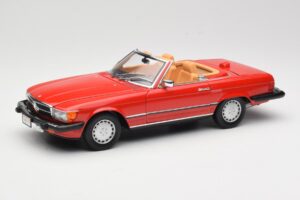 Mercedes 300 SL R107 Vermelho Norev 1:18 B66040623 Metal