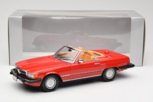 Mercedes 300 SL R107 Vermelho Norev 1:18 B66040623 Metal - imagem 8 de 8