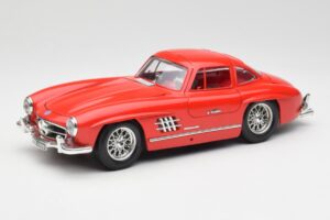 Mercedes 300 SL Vermelho Bburago 1:18 3015 Metal