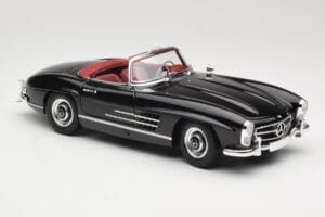 Mercedes 300 SL W198 Roadster Preto Minichamps 1:18 180039036 Metal - imagem 6 de 8