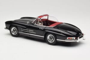 Mercedes 300 SL W198 Roadster Preto Minichamps 1:18 180039036 Metal - imagem 7 de 8