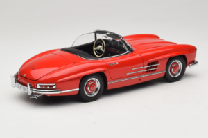 Mercedes 300 SL Roadster Vermelho Minichamps 1:18 180039031 Metal - imagem 3 de 8