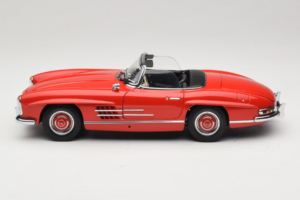 Mercedes 300 SL Roadster Vermelho Minichamps 1:18 180039031 Metal - imagem 4 de 8