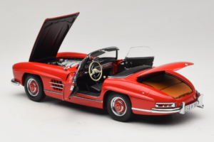 Mercedes 300 SL Roadster Vermelho Minichamps 1:18 180039031 Metal - imagem 5 de 8