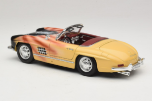 Mercedes 300 SL Roadster Rosemarie Muster Edição Limitada 18/27 Bburago 1:18 3023-M1 Metal - imagem 7 de 8