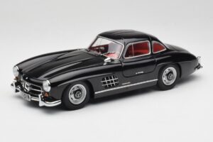Mercedes 300 SL W198 Preto Minichamps 1:18 180039004 Metal