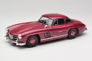 Mercedes 300 SL W198 Vermelho Fogo Minichamps 1:18 180039008 Metal