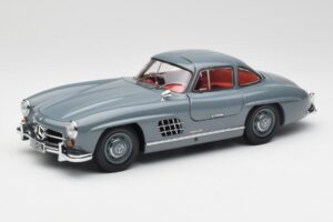 Mercedes 300 SL W198 Graphite Cinzento Minichamps 1:18 180039005 Metal