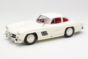Mercedes 300 SL W198 Branco Minichamps 1:18 180039006 Metal