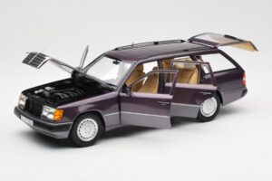 Mercedes 300D S124 T-Model Bornit Edição Dealer Norev 1:18 B66040701 Metal - imagem 2 de 8