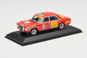 Mercedes 300 SEL 6.8 AMG #35 H. Heyer / C. Schickentanz 24 Hours of Spa 1971 Minichamps 1:43 MB007 Metal - imagem 2 de 4