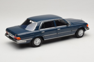 Mercedes 350 SEL W116 Hansa Blue Norev 1:18 183976 Metal - imagem 3 de 8