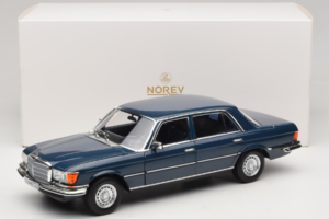 Mercedes 350 SEL W116 Hansa Blue Norev 1:18 183976 Metal - imagem 8 de 8
