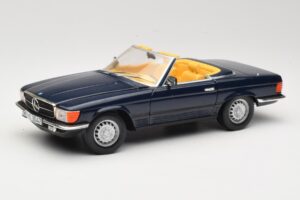 Mercedes 350 SL R107 Azul Escuro Sun Star 1:18 MB003 Metal
