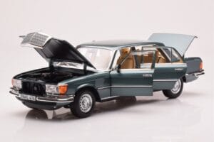 Mercedes 450 SEL 6.9 W116 Petrol Metálico Norev 1:18 183974 Metal - imagem 2 de 8