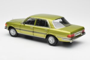 Mercedes 450 SEL W116 Citrus Verde Edição Dealer Norev 1:18 B66040683 Metal - imagem 7 de 8