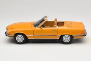 Mercedes 450 SL R107 Cayenne Orange Norev 1:18 183350 Metal - imagem 6 de 10