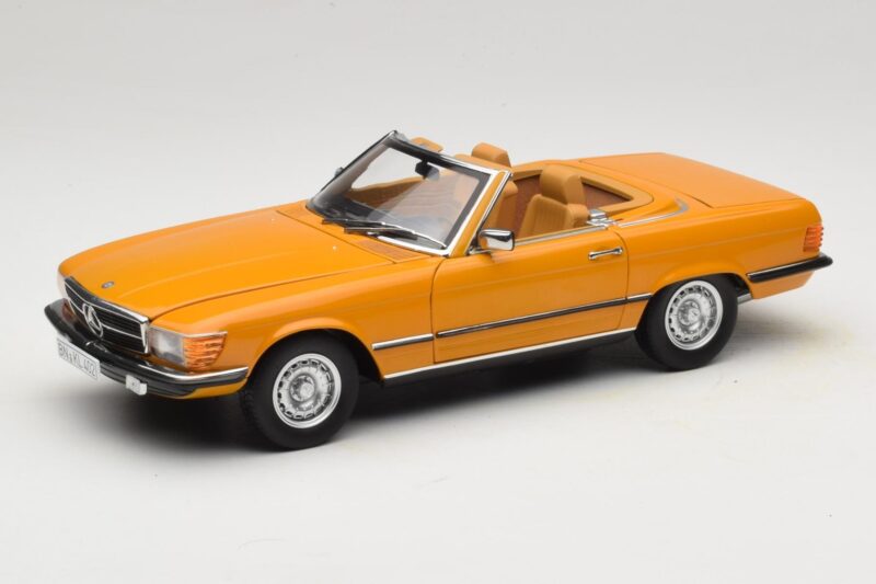 Mercedes 450 SL R107 Cayenne Orange Norev 1:18 183350 Metal