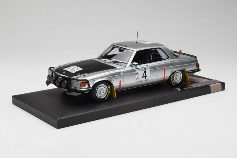 Mercedes 450 SLC 5.0 C107 #4 B. Waldegard / H. Thorszelius Rally Bandama 1979 Minichamps 1:18 107793204 Resina