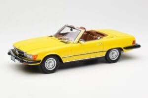 Mercedes 450SL R107 Amarelo US Version Norev 1:18 183727 Metal