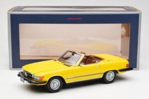 Mercedes 450SL R107 Amarelo US Version Norev 1:18 183727 Metal - imagem 9 de 9
