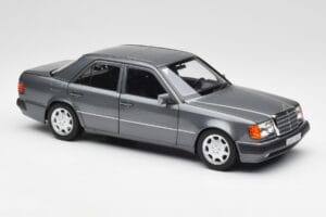 Mercedes 500 E W124 Pearl Cinzento Norev 1:18 183946 Metal - imagem 6 de 8