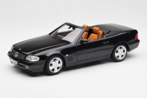 Mercedes SL 500 R129 Preto Norev 1:18 183750 Metal