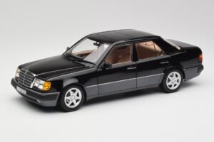 Mercedes 500E W124 Preto Edição Limitada Norev 1:18 183949 Metal