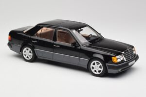 Mercedes 500E W124 Preto Edição Limitada Norev 1:18 183949 Metal - imagem 6 de 12