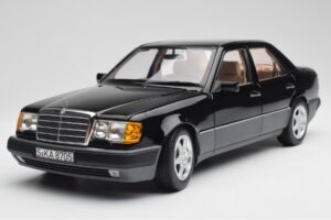 Mercedes 500E W124 Preto Edição Limitada Norev 1:18 183949 Metal - imagem 9 de 12