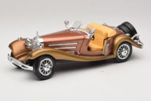 Mercedes 500K Roadster Cobre Metallic Bburago 1:18 3020-P1 Metal - imagem 2 de 8