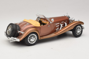 Mercedes 500K Roadster Cobre Metallic Bburago 1:18 3020-P1 Metal - imagem 3 de 8