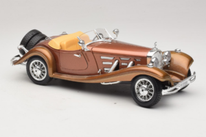 Mercedes 500K Roadster Cobre Metallic Bburago 1:18 3020-P1 Metal - imagem 6 de 8