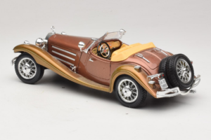 Mercedes 500K Roadster Cobre Metallic Bburago 1:18 3020-P1 Metal - imagem 7 de 8