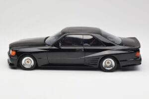 Mercedes 560 SEC W126 Koenig Preto Otto 1:18 OT1134 Resina - imagem 3 de 6