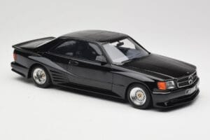 Mercedes 560 SEC W126 Koenig Preto Otto 1:18 OT1134 Resina - imagem 4 de 6