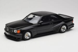 Mercedes 560 SEC W126 Koenig Preto Otto 1:18 OT1134 Resina