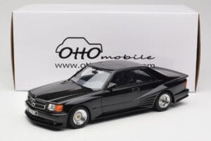 Mercedes 560 SEC W126 Koenig Preto Otto 1:18 OT1134 Resina - imagem 6 de 6