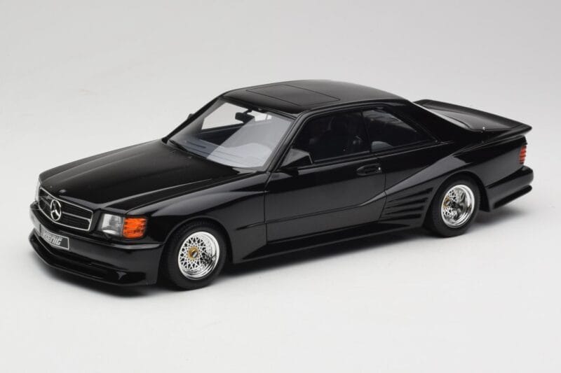 Mercedes 560 SEC W126 Koenig Preto Otto 1:18 OT1134 Resina