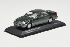 Mercedes 600 SEC W140 Verde Metalizado Minichamps 1:43 430032604 Metal - imagem 2 de 4